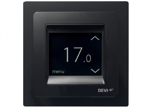 Терморегулятор теплого пола Devi Devireg Touch (черный)