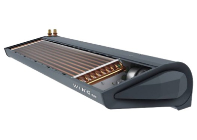 Водяная тепловая завеса WING DARK II W200 EC