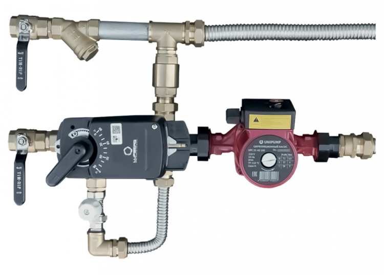Смесительный узел Sonniger SUS25-10.0 TS с насосом