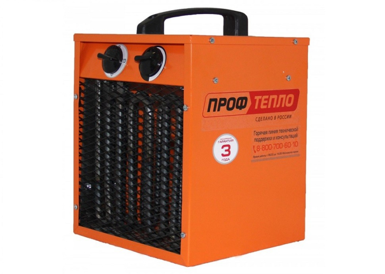 Электрическая тепловая пушка Профтепло ТТ-5ТК
