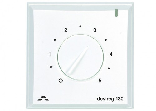 Терморегулятор теплого пола Devi Devireg 130 с датчиком пола